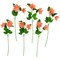 Northlight Real Touch™ Coral Orange Artificial Lotus Floral Sprays, Set of 6 - 25"